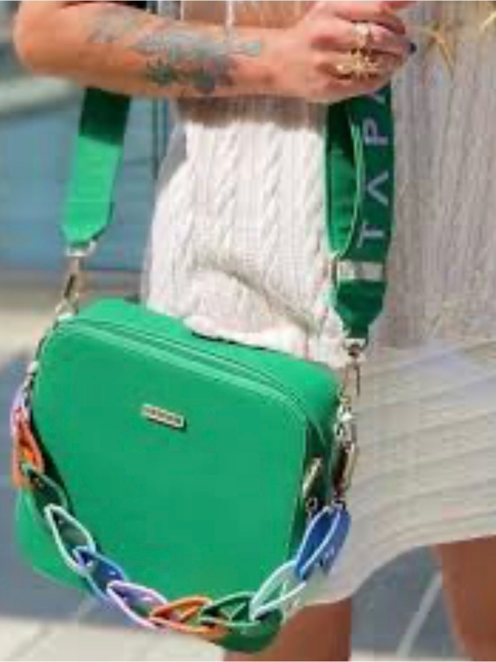 Emerald Crossbody Shoulder Bag